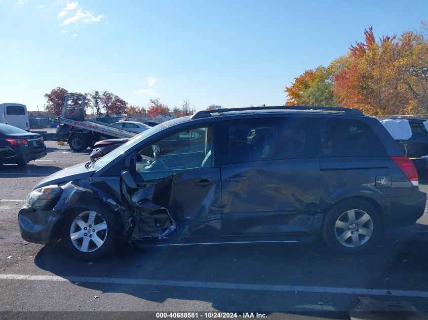 2004 Nissan Quest 3.5 Se VIN: 5N1BV28U44N348269 Lot: 40688581