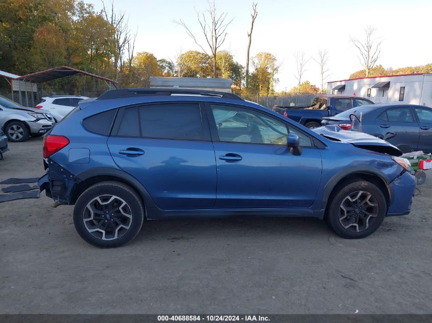 2016 Subaru Crosstrek 2.0I Premium VIN: JF2GPABC9G8220824 Lot: 40688584