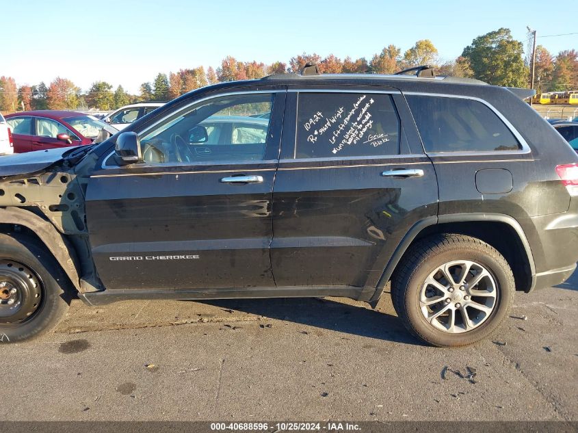 2014 Jeep Grand Cherokee Limited VIN: 1C4RJEBG5EC536606 Lot: 40688596