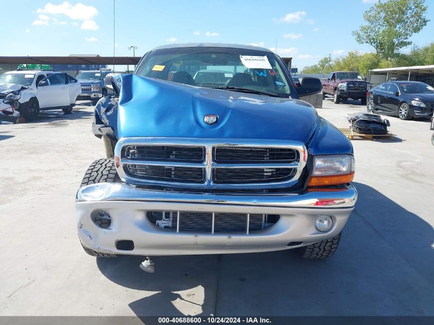 2001 Dodge Dakota Quad VIN: 1B7HG2AN81S348140 Lot: 40688600