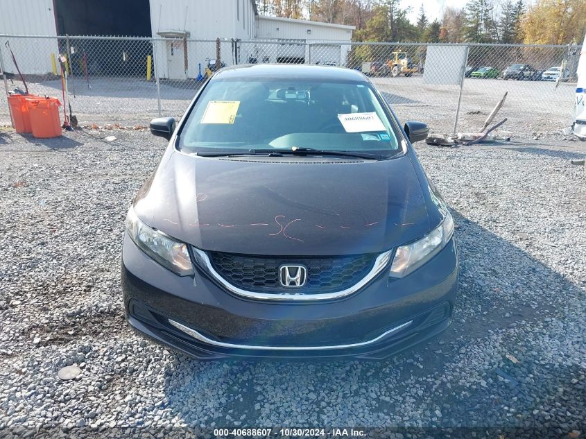 2014 Honda Civic Lx VIN: 2HGFB2F55EH523442 Lot: 40688607