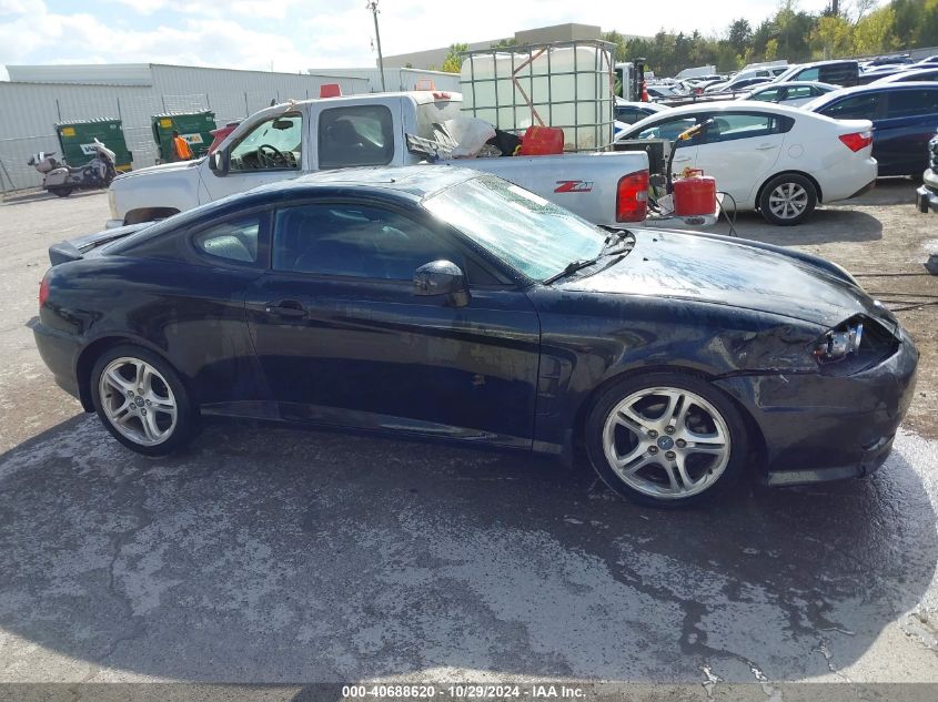 2006 Hyundai Tiburon Gt/Gt Limited/Se VIN: KMHHN65FX6U224443 Lot: 40688620