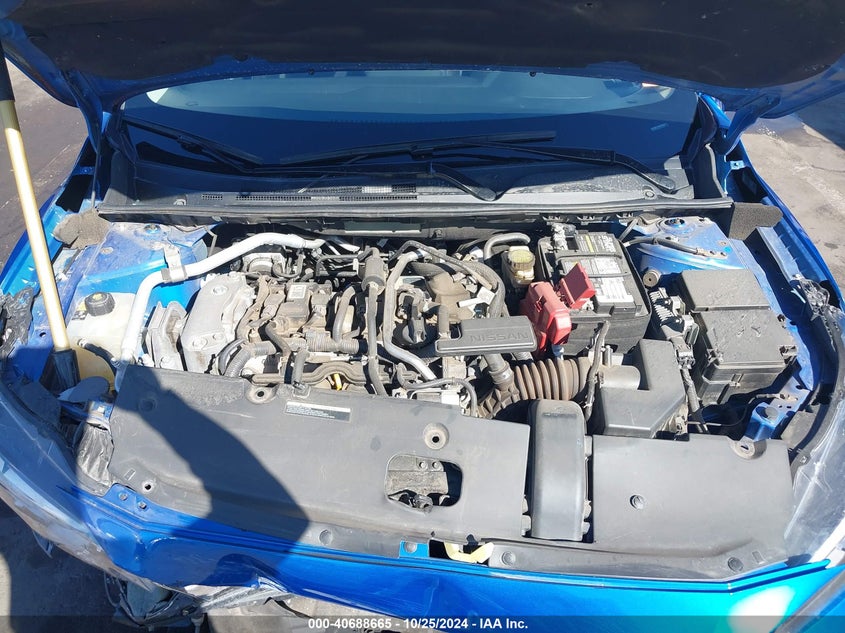 VIN 3N1AB8CV7MY263587 2021 NISSAN SENTRA SV XTRONIC CVT