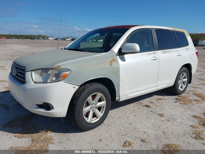 2009 Toyota Highlander VIN: JTEES41A892149400 Lot: 40688672