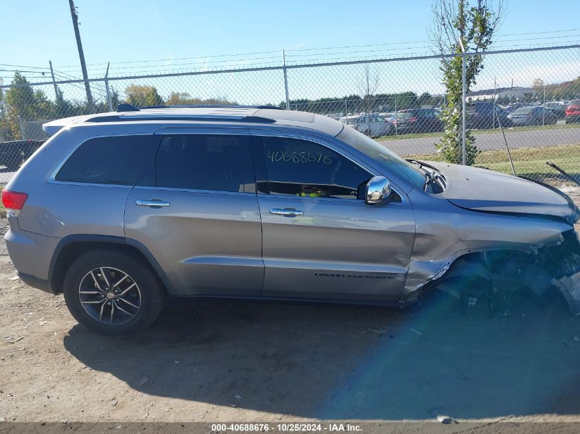 2017 Jeep Grand Cherokee Limited 4X4 VIN: 1C4RJFBG5HC782498 Lot: 40688676