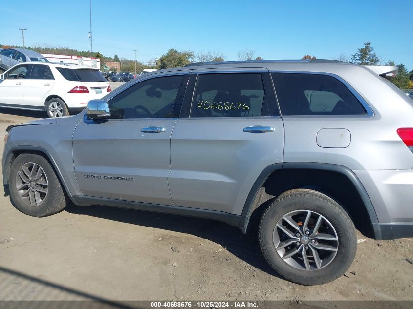 2017 Jeep Grand Cherokee Limited 4X4 VIN: 1C4RJFBG5HC782498 Lot: 40688676