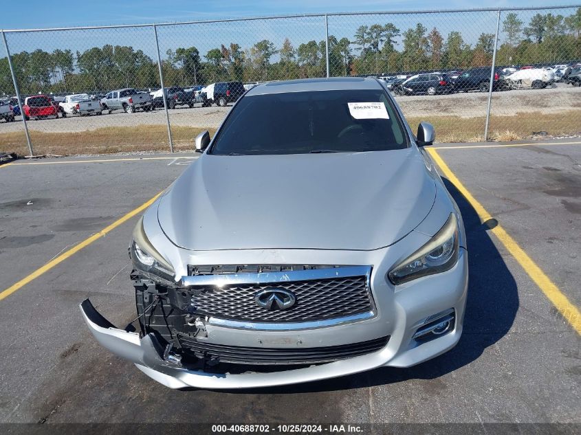 2015 Infiniti Q50 VIN: JN1BV7APXFM345183 Lot: 40688702