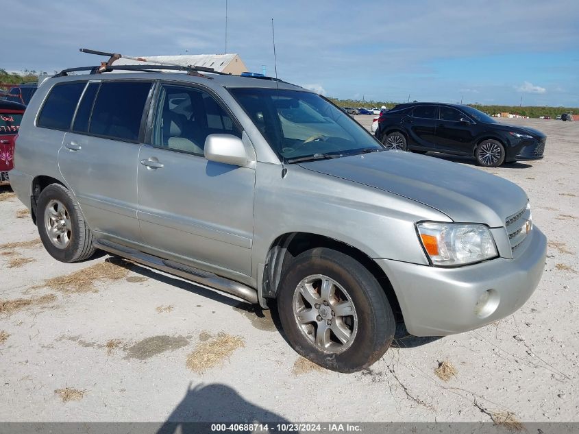 2003 Toyota Highlander VIN: JTEGD21AX30073236 Lot: 40688714