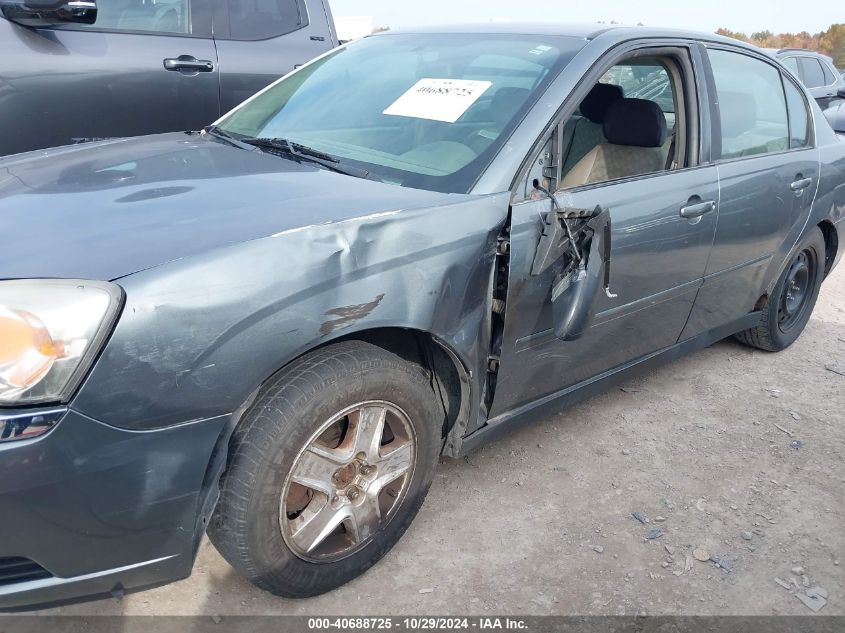 2005 Chevrolet Malibu Ls VIN: 1G1ZT52865F145040 Lot: 40688725