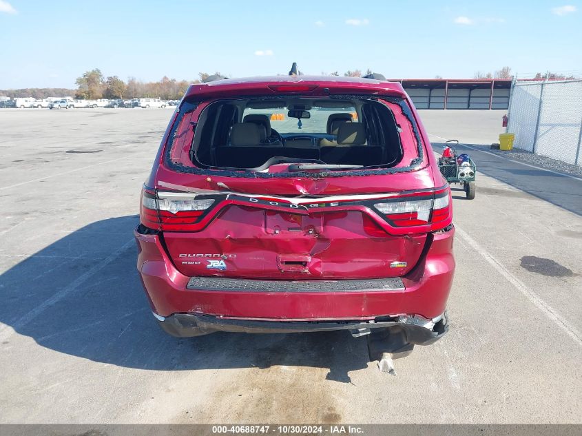 2015 Dodge Durango Sxt VIN: 1C4RDJAGXFC244825 Lot: 40688747