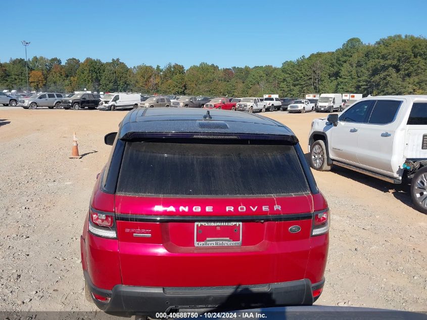 2016 Land Rover Range Rover Sport 5.0L V8 Supercharged/5.0L V8 Supercharged Dynamic VIN: SALWR2EF3GA579880 Lot: 40688750