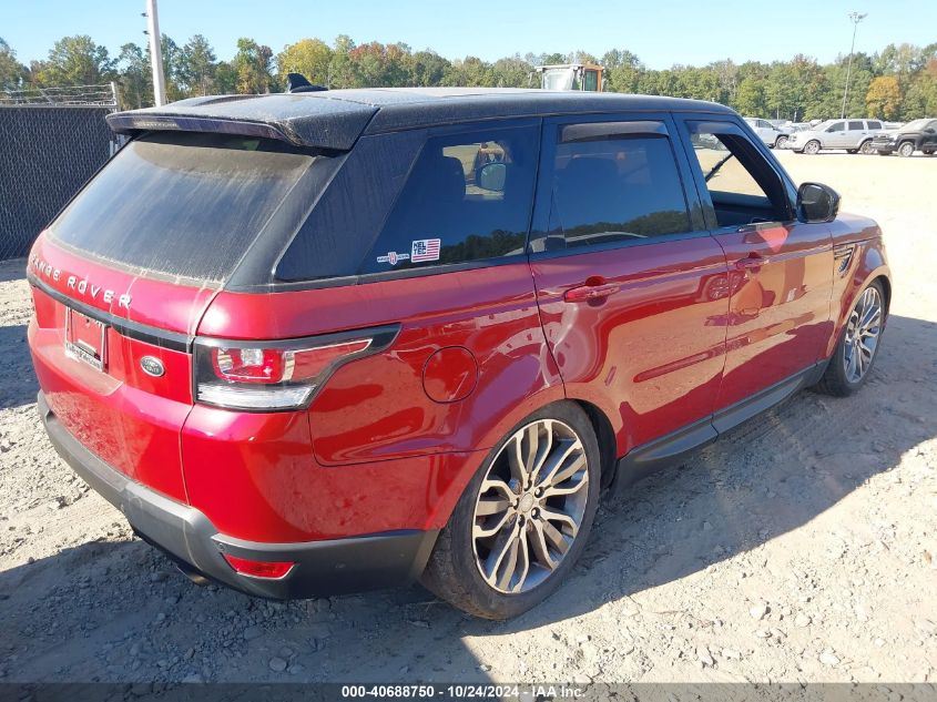 2016 Land Rover Range Rover Sport 5.0L V8 Supercharged/5.0L V8 Supercharged Dynamic VIN: SALWR2EF3GA579880 Lot: 40688750