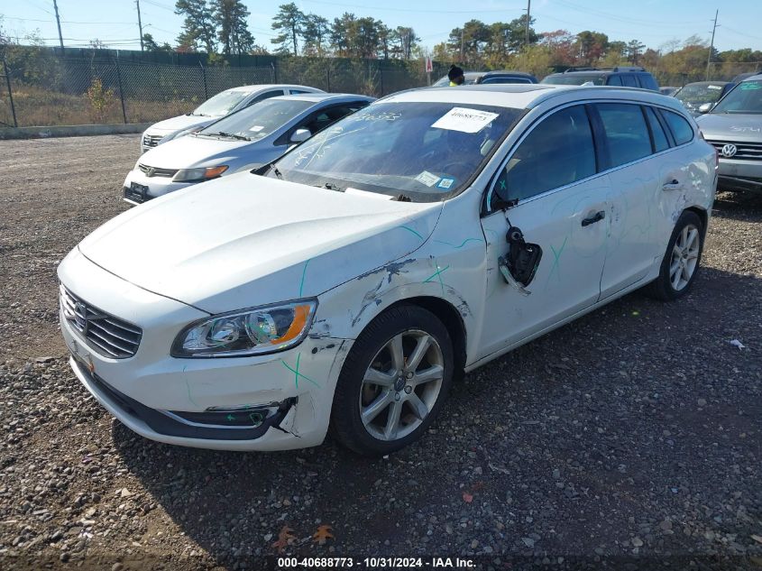 2016 Volvo V60 T5 Drive-E Premier VIN: YV140MEK0G1296025 Lot: 40688773