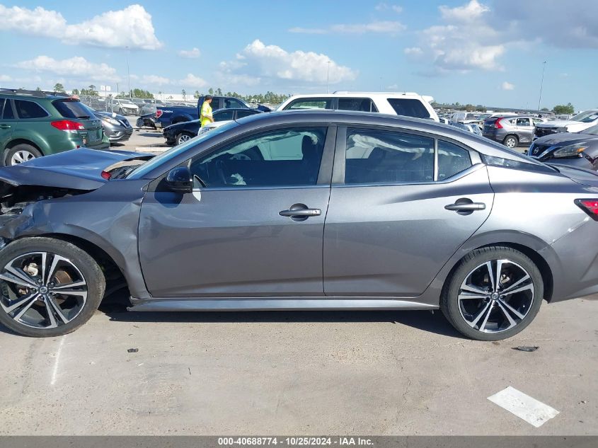 2021 Nissan Sentra Sr Xtronic Cvt VIN: 3N1AB8DV0MY202578 Lot: 40688774