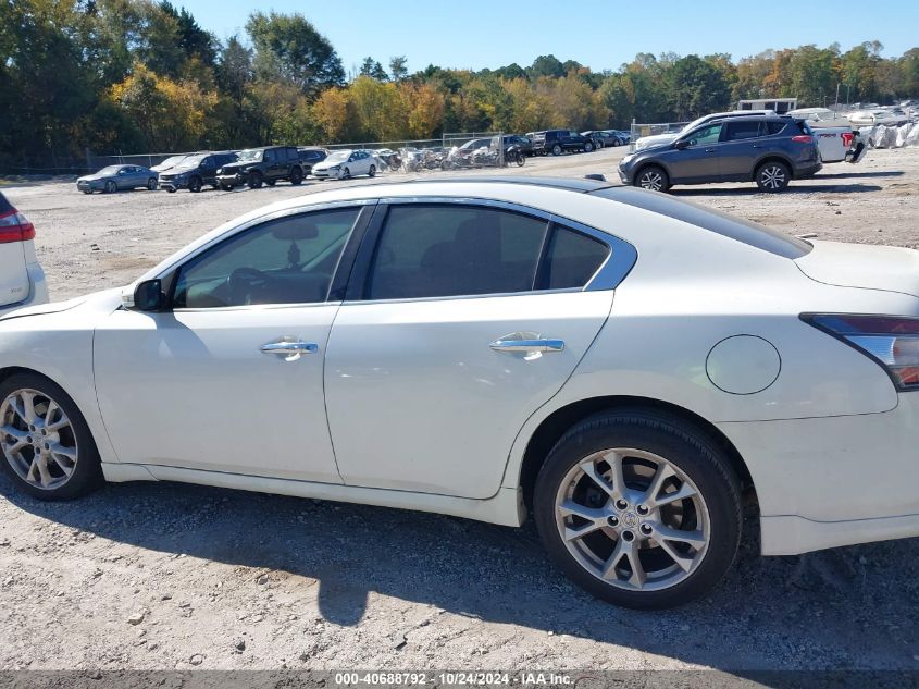 2014 Nissan Maxima 3.5 Sv VIN: 1N4AA5AP6EC473813 Lot: 40688792