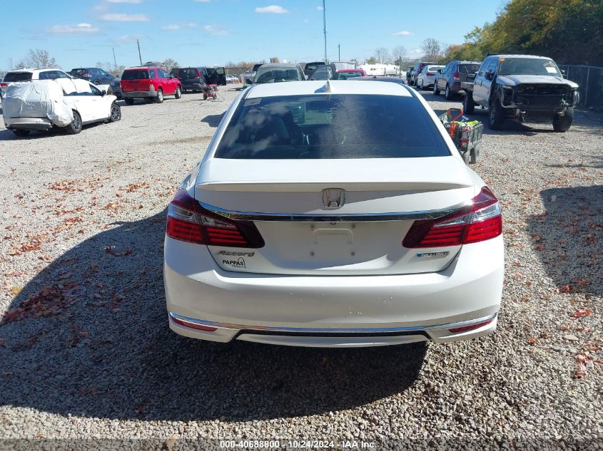 2017 Honda Accord Hybrid Ex-L VIN: JHMCR6F5XHC024565 Lot: 40688800