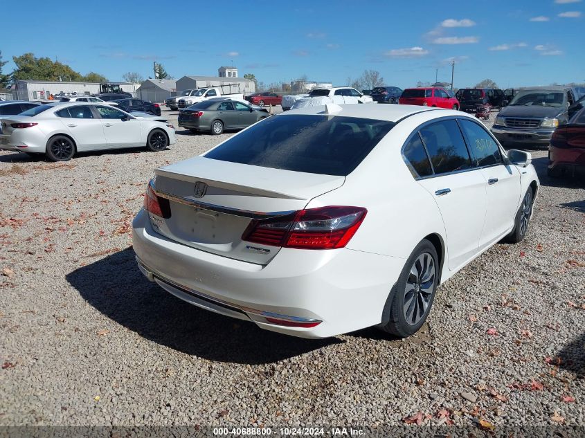 2017 Honda Accord Hybrid Ex-L VIN: JHMCR6F5XHC024565 Lot: 40688800