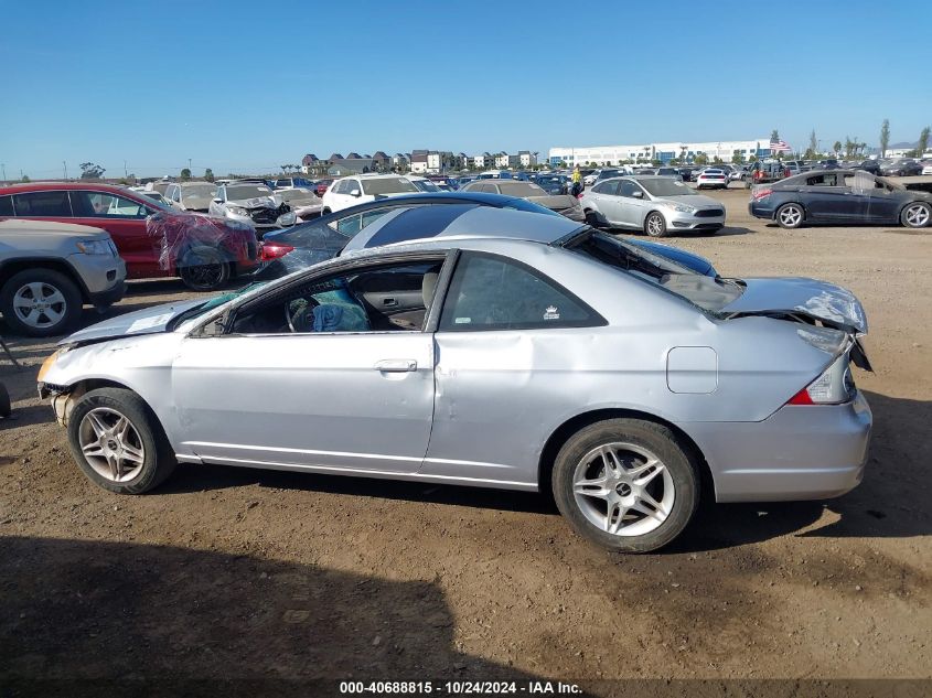 2002 Honda Civic Ex VIN: 1HGEM22922L096590 Lot: 40688815