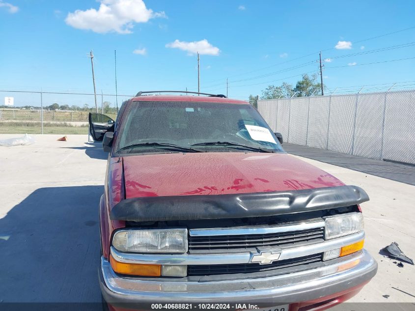 1999 Chevrolet Blazer Ls VIN: 1GNCS13W6X2100171 Lot: 40688821