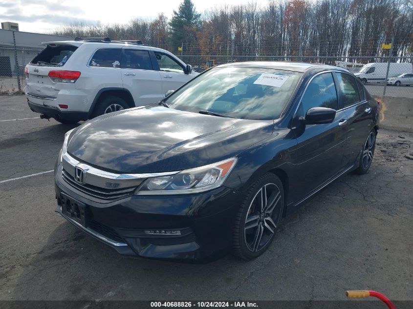 2017 Honda Accord Sport Se VIN: 1HGCR2F17HA119797 Lot: 40688826