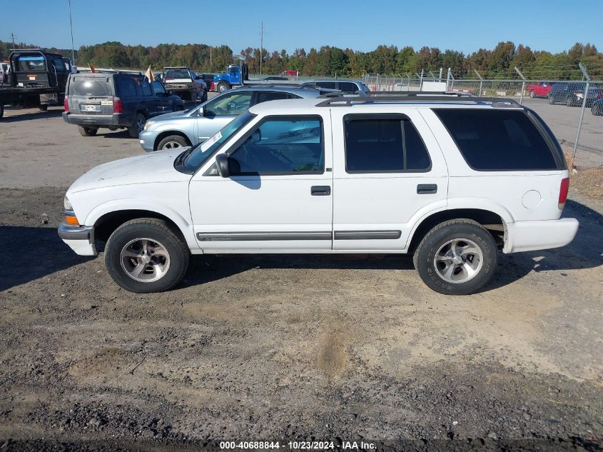 2000 Chevrolet Blazer Ls VIN: 1GNCS13W8Y2116535 Lot: 40688844