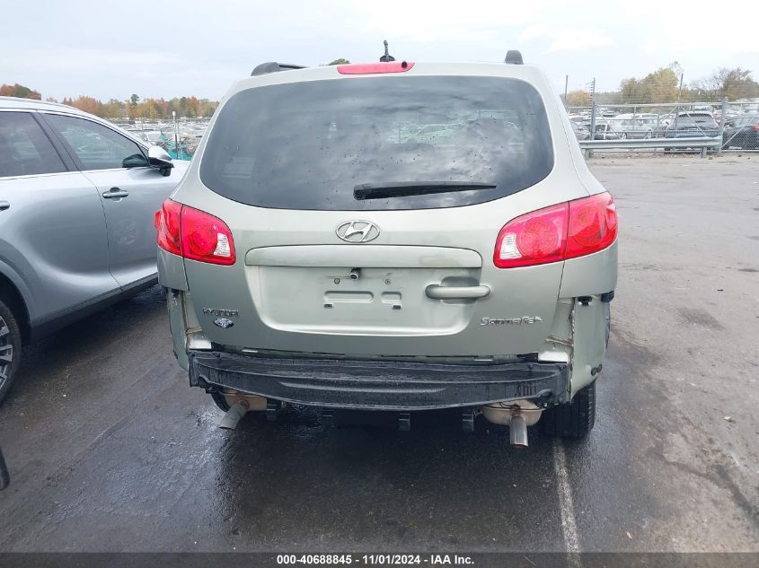 2009 Hyundai Santa Fe Gls VIN: 5NMSG13DX9H302580 Lot: 40688845