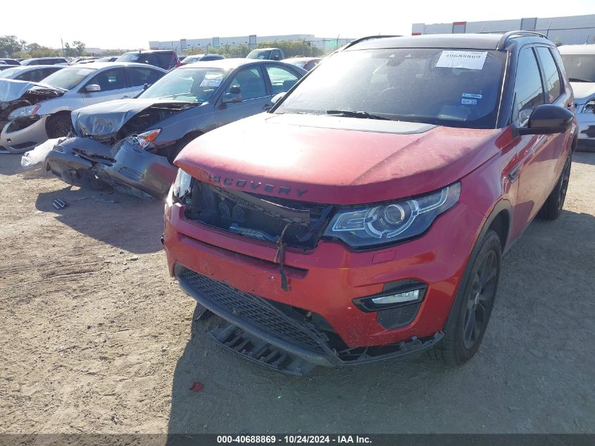 2017 Land Rover Discovery Sport Hse VIN: SALCR2BG4HH641473 Lot: 40688869