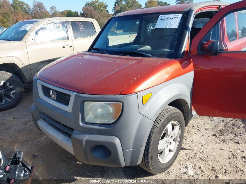 2003 Honda Element Ex VIN: 5J6YH18573L016551 Lot: 40688877