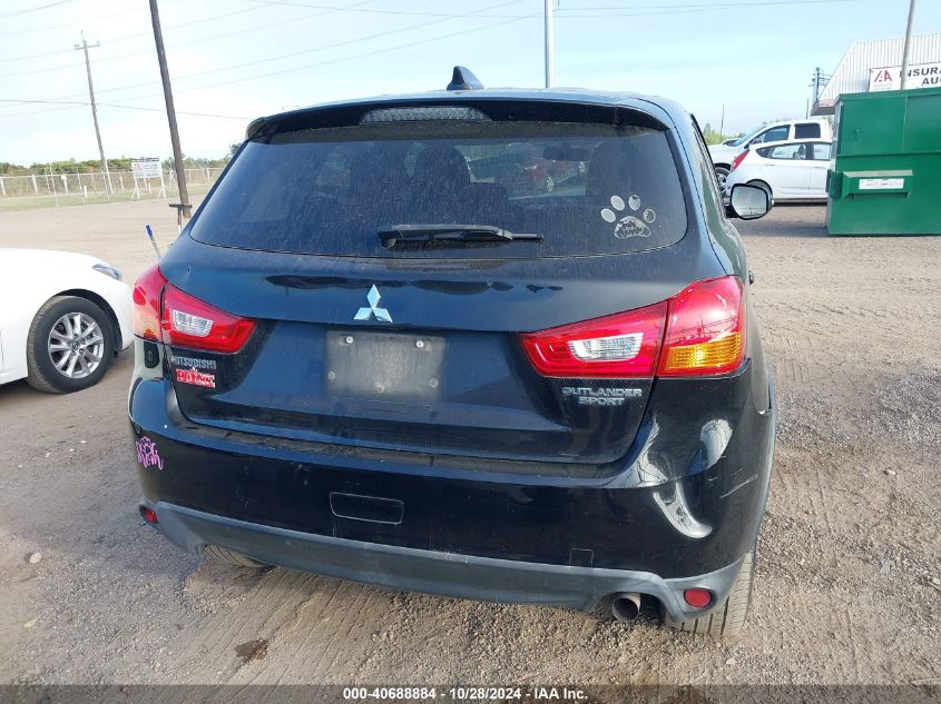 2017 Mitsubishi Outlander Sport 2.0 Es VIN: JA4AP3AU5HZ008812 Lot: 40688884