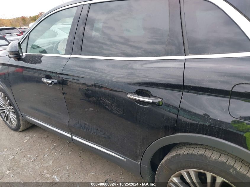 VIN 2LMPJ8LR1JBL37734 2018 LINCOLN MKX RESERVE