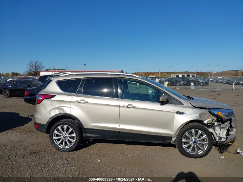 2017 Ford Escape Titanium VIN: 1FMCU9J94HUB64676 Lot: 40688929