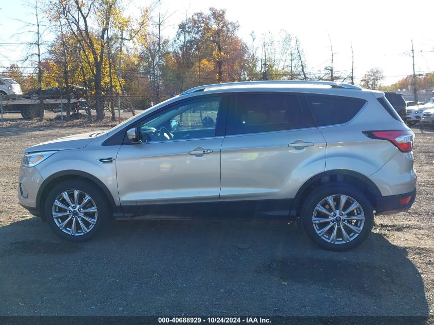 2017 Ford Escape Titanium VIN: 1FMCU9J94HUB64676 Lot: 40688929