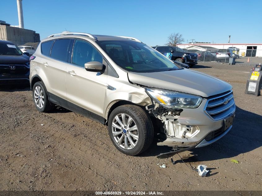 2017 Ford Escape Titanium VIN: 1FMCU9J94HUB64676 Lot: 40688929