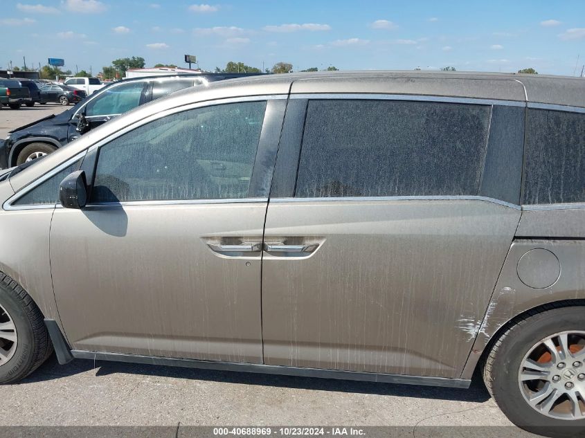 2011 Honda Odyssey Ex-L VIN: 5FNRL5H69BB016741 Lot: 40688969