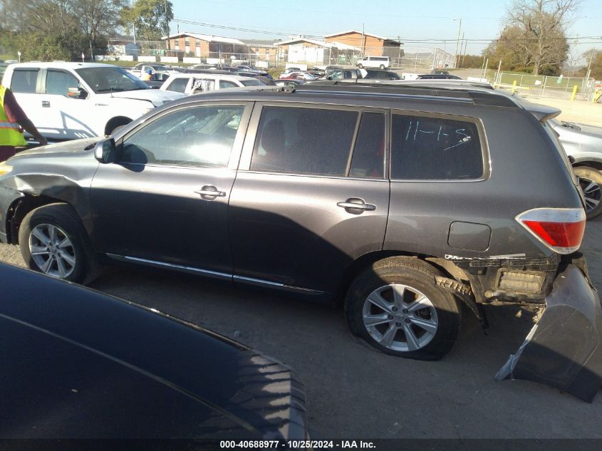 2011 Toyota Highlander Se VIN: 5TDZK3EH9BS029482 Lot: 40688977