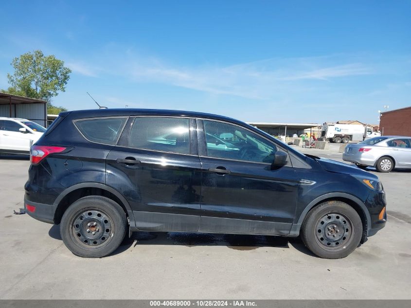 2018 Ford Escape S VIN: 1FMCU0F72JUC33888 Lot: 40689000