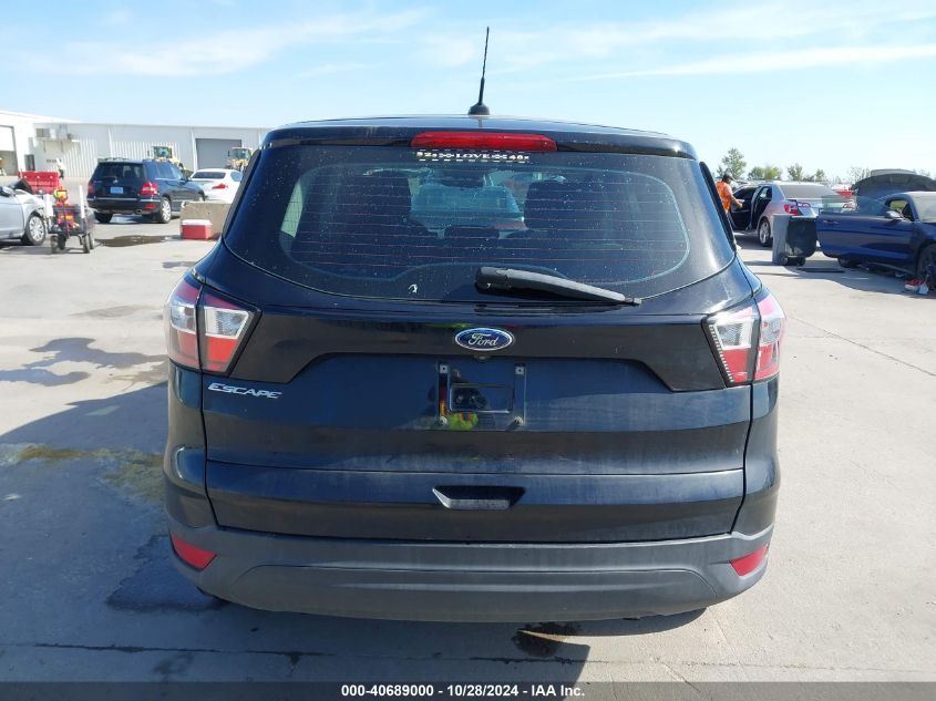 2018 Ford Escape S VIN: 1FMCU0F72JUC33888 Lot: 40689000