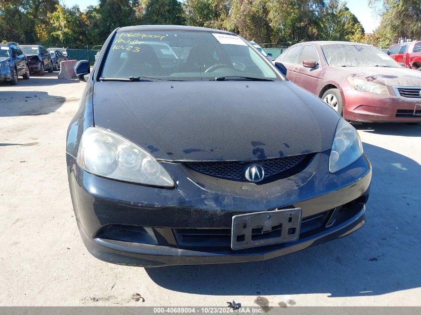 2006 Acura Rsx VIN: JH4DC53846S000389 Lot: 40689004