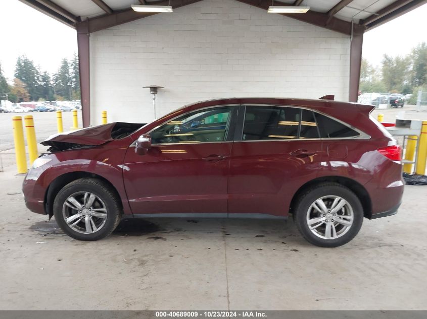 2013 Acura Rdx VIN: 5J8TB4H52DL018696 Lot: 40689009