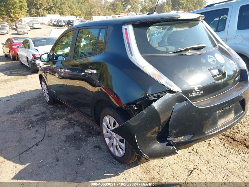 2015 Nissan Leaf S VIN: 1N4AZ0CP4FC305520 Lot: 40689021