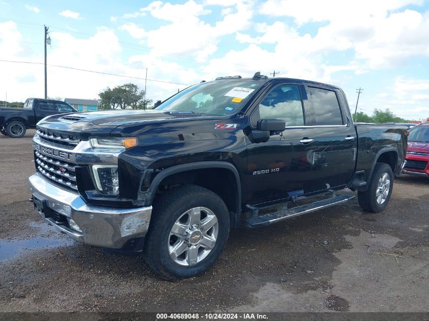 2022 Chevrolet Silverado 2500Hd 4Wd Standard Bed Ltz VIN: 1GC4YPEY7NF352434 Lot: 40689048