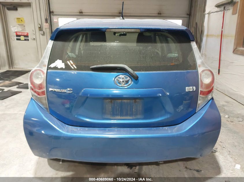 2014 Toyota Prius C Two VIN: JTDKDTB32E1071725 Lot: 40689060