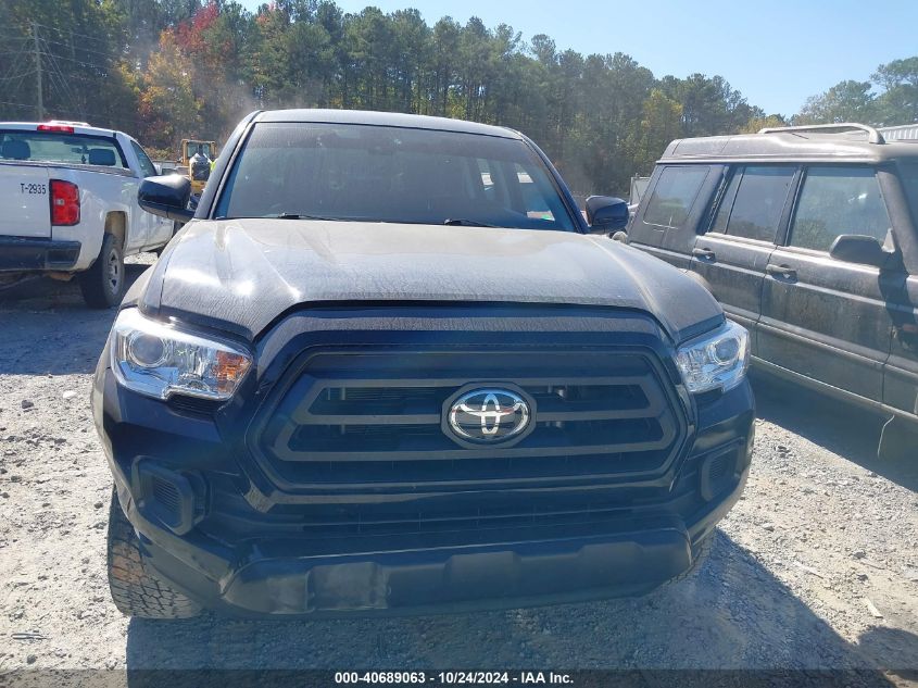 2022 Toyota Tacoma Double Cab/Sr/Sr5 VIN: 3TYAX5GN5NT037164 Lot: 40689063