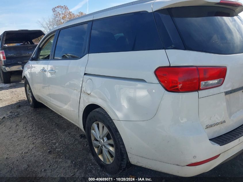 2017 Kia Sedona Lx VIN: KNDMB5C13H6290966 Lot: 40689071