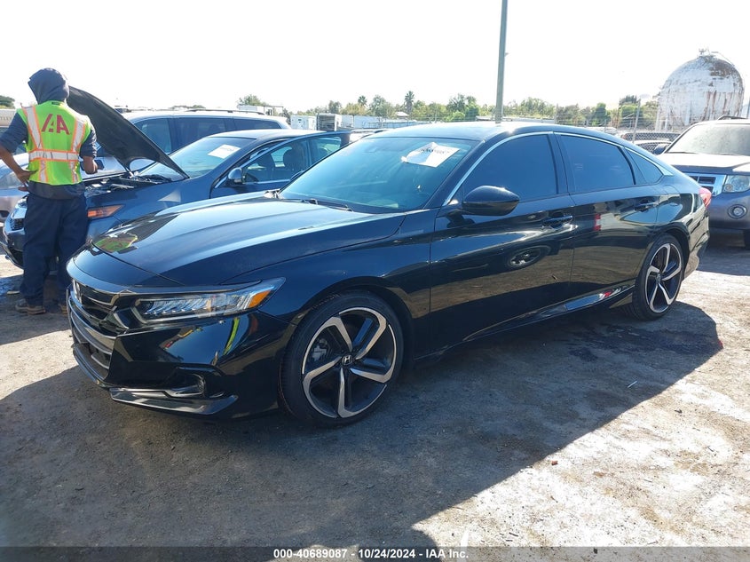 VIN 1HGCV2F39MA012130 2021 HONDA ACCORD SPORT 2.0T