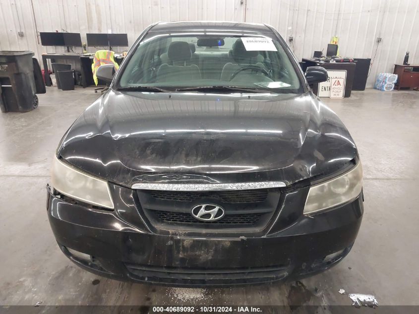 2006 Hyundai Sonata Gls V6/Lx V6 VIN: 5NPEU46FX6H087978 Lot: 40689092