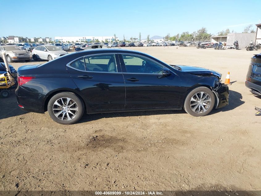 2017 Acura Tlx Technology Package VIN: 19UUB1F50HA006411 Lot: 40689099