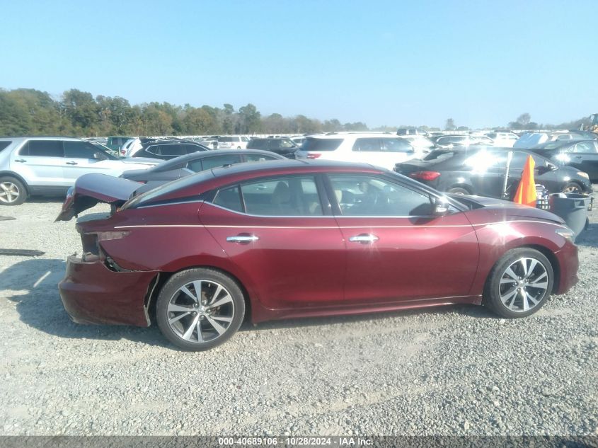 2017 Nissan Maxima 3.5 Sl VIN: 1N4AA6AP7HC362987 Lot: 40689106