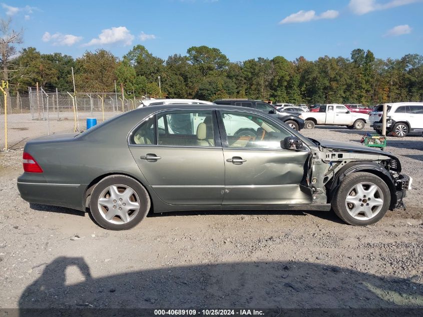 2004 Lexus Ls 430 VIN: JTHBN36F440127684 Lot: 40689109