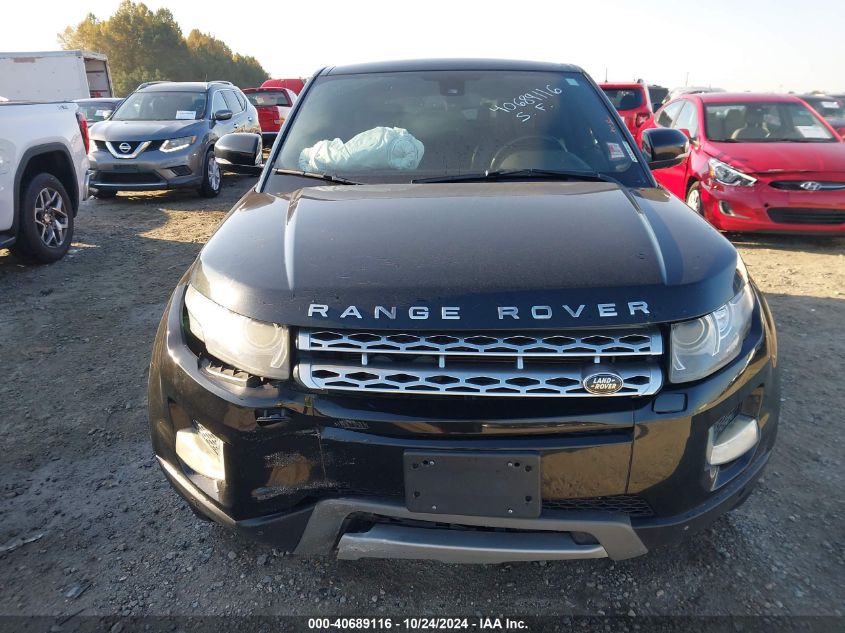 2013 Land Rover Range Rover Evoque Pure VIN: SALVV2BG3DH727579 Lot: 40689116